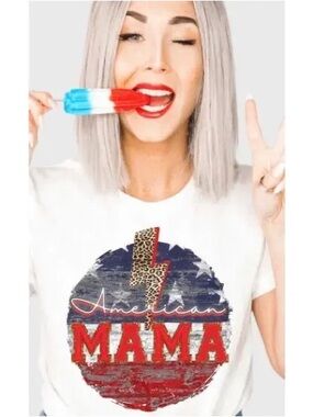 American Mama 4th of July Tee